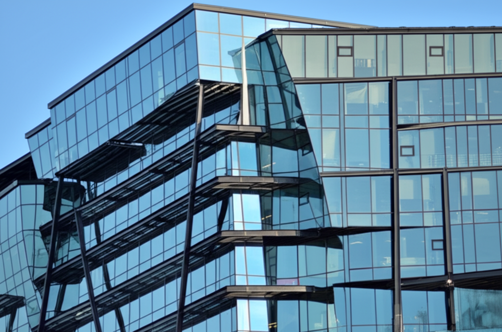 Industrial modern building